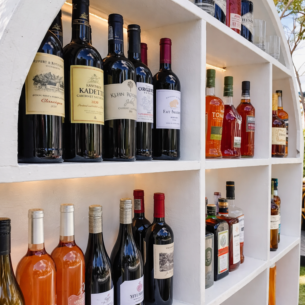 Bartender pouring drink